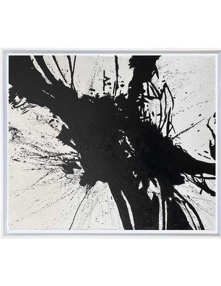 Pintura técnica abstracta 4 vistas 3