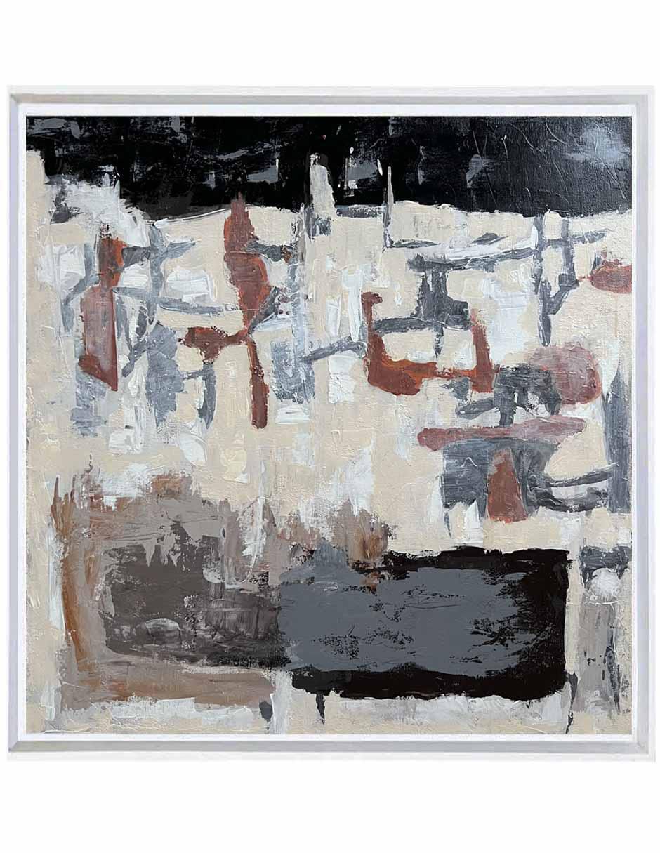 Pintura técnica abstracta 2