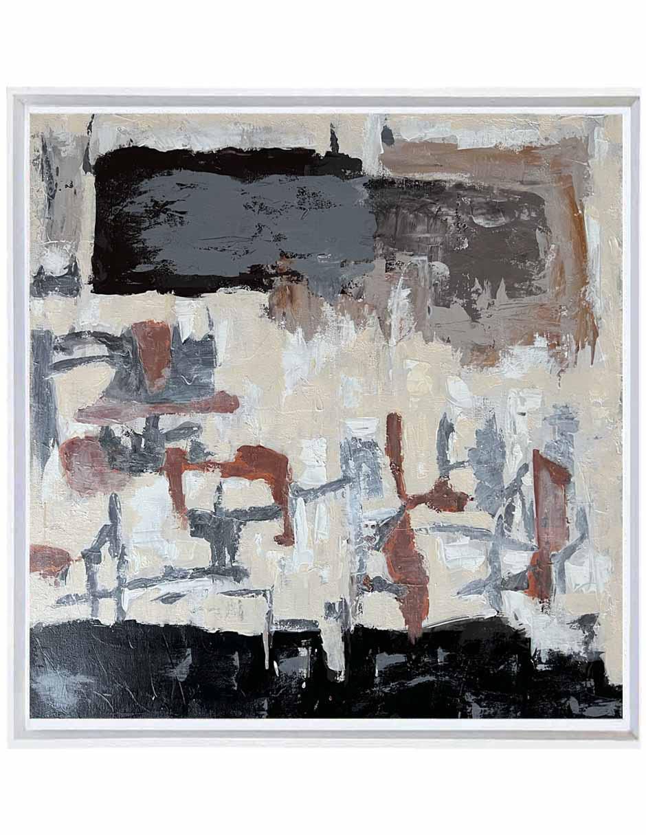 Pintura técnica abstracta 3