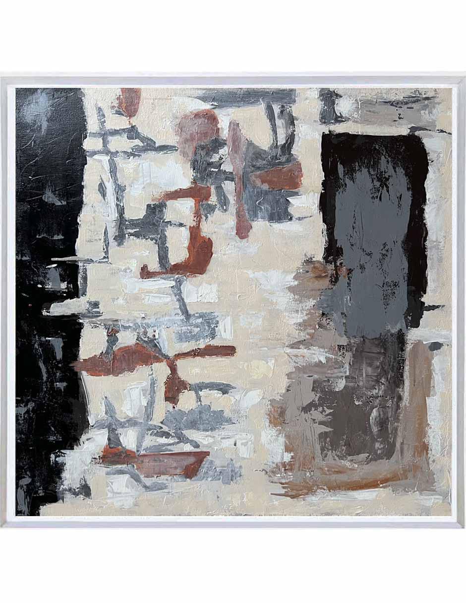 Pintura técnica abstracta 4