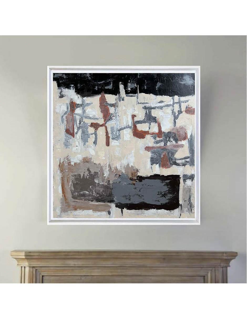 Pintura técnica abstracta 5