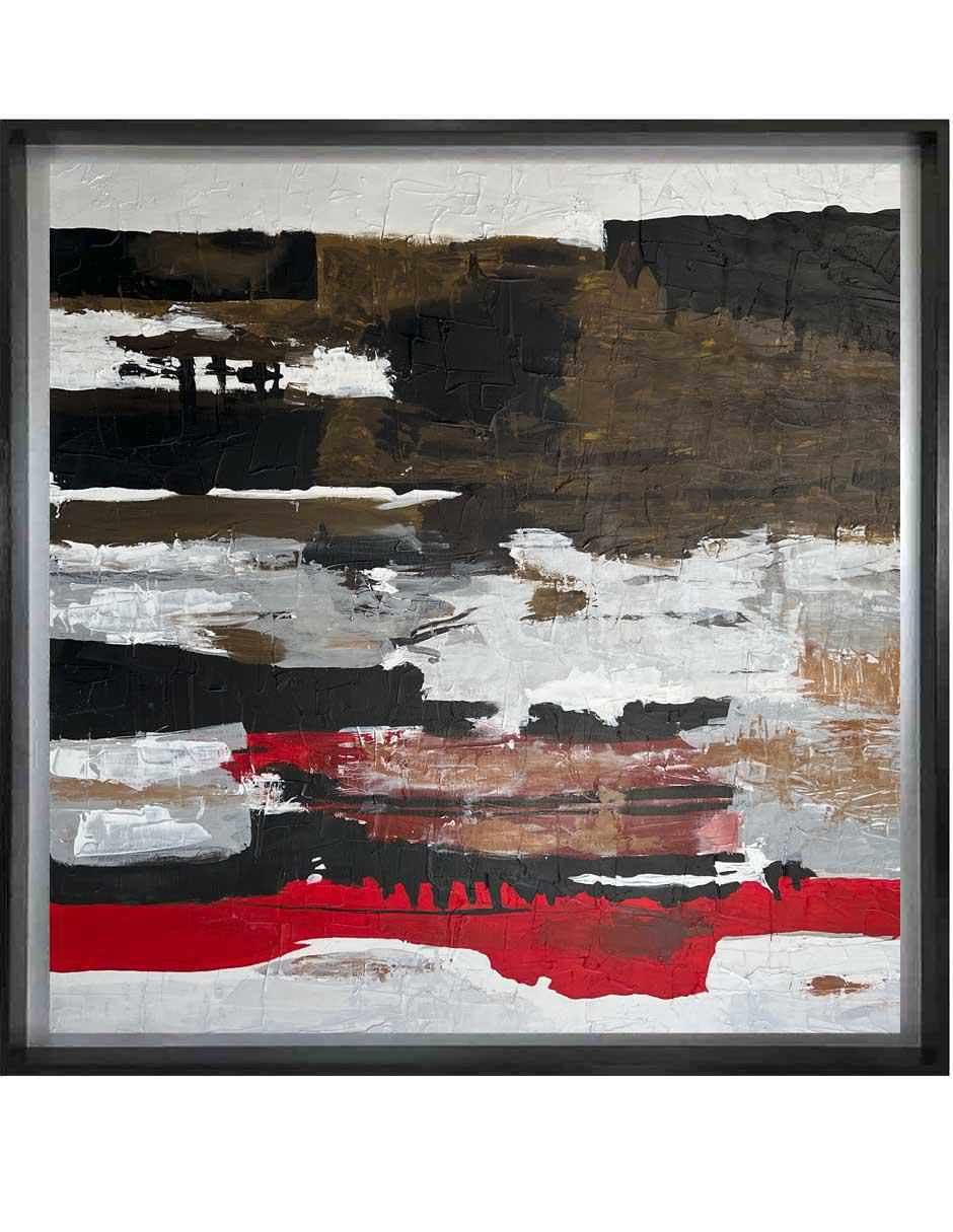 Pintura técnica abstracta 3