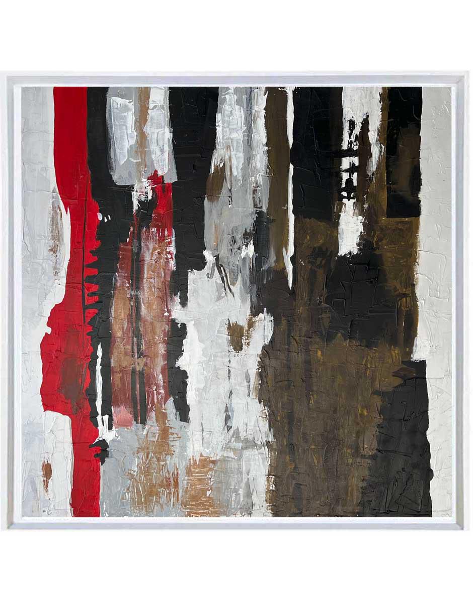 Pintura técnica abstracta