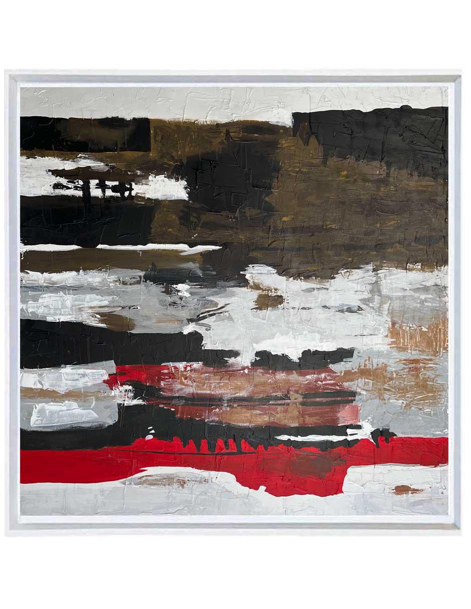 Pintura técnica abstracta 4