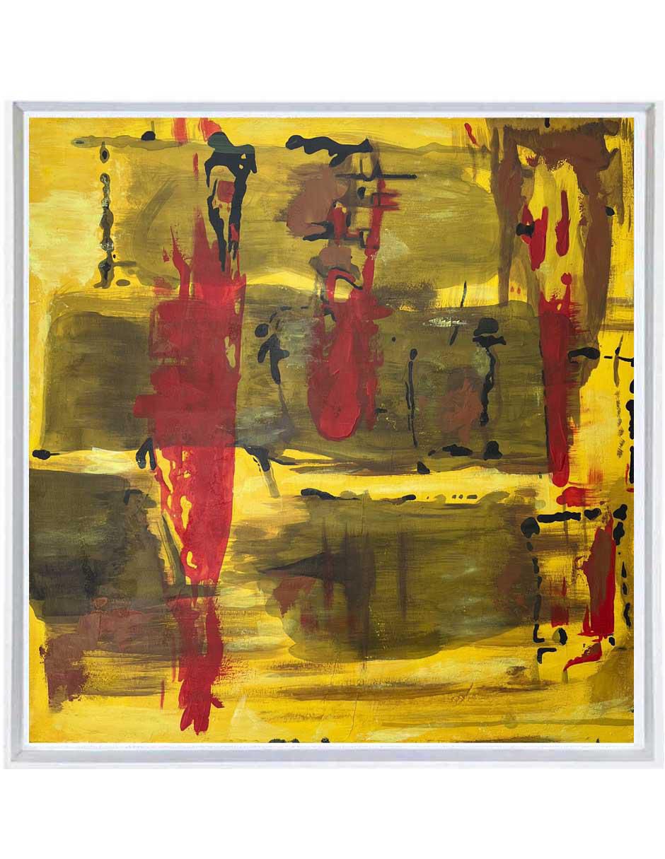 Pintura técnica abstracta 2