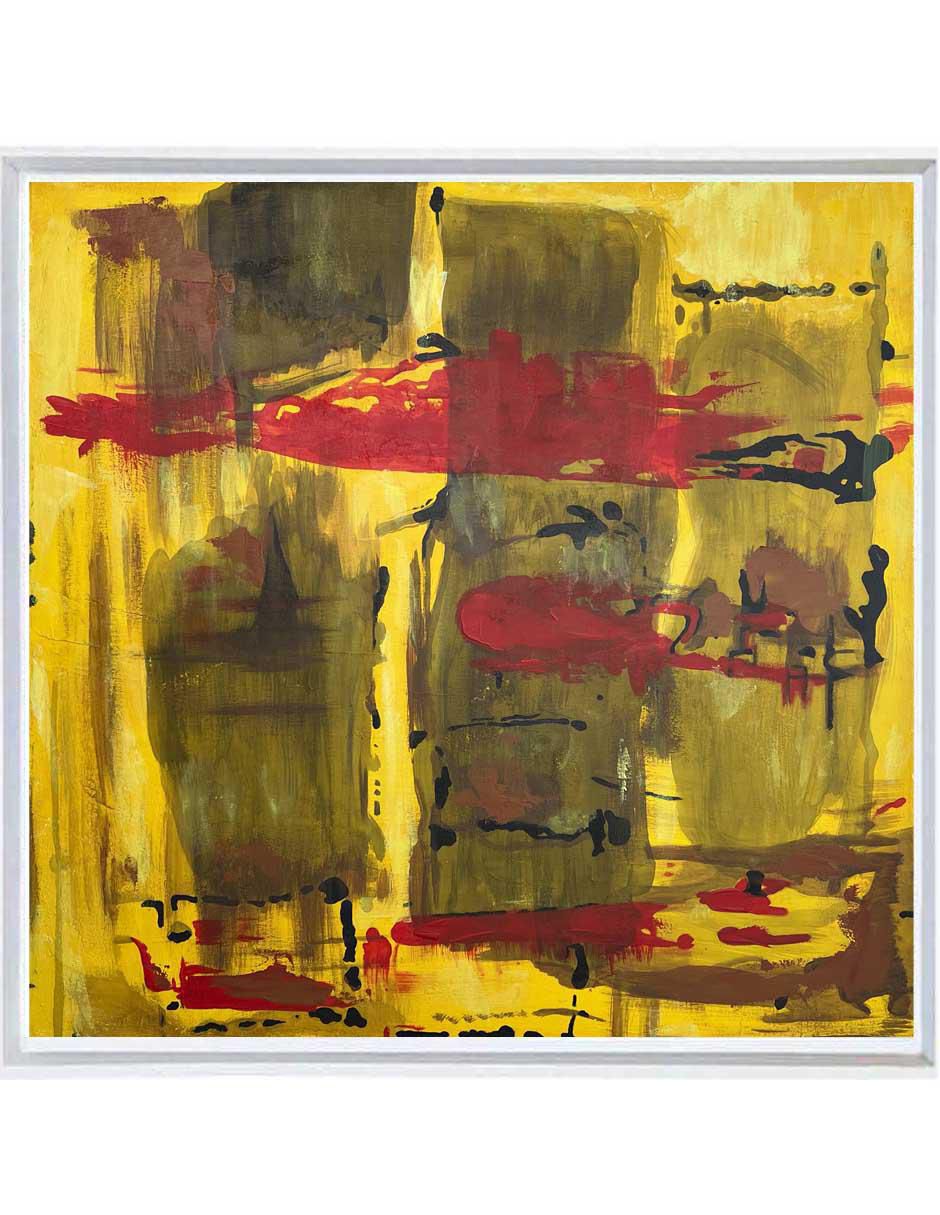 Pintura técnica abstracta 3