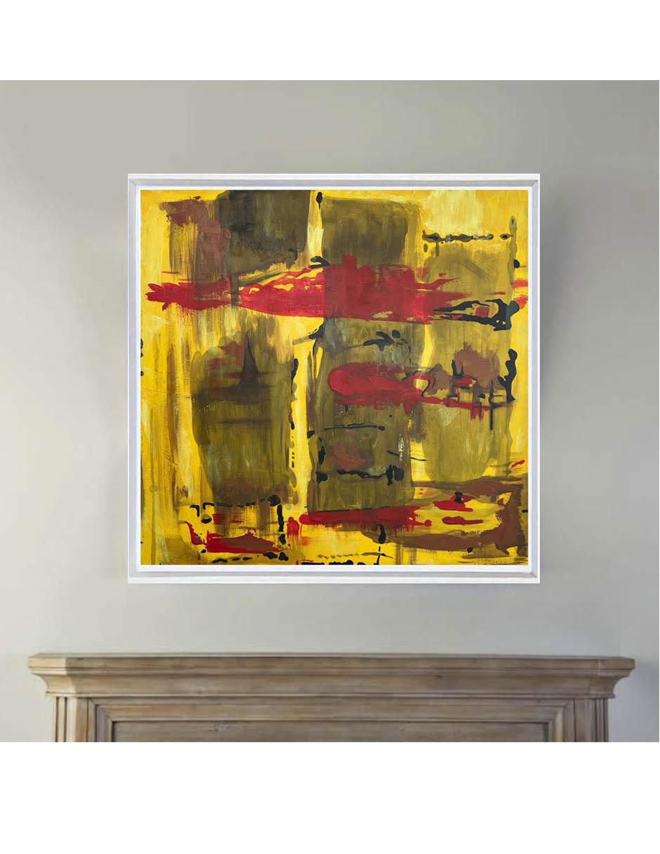 Pintura técnica abstracta 5