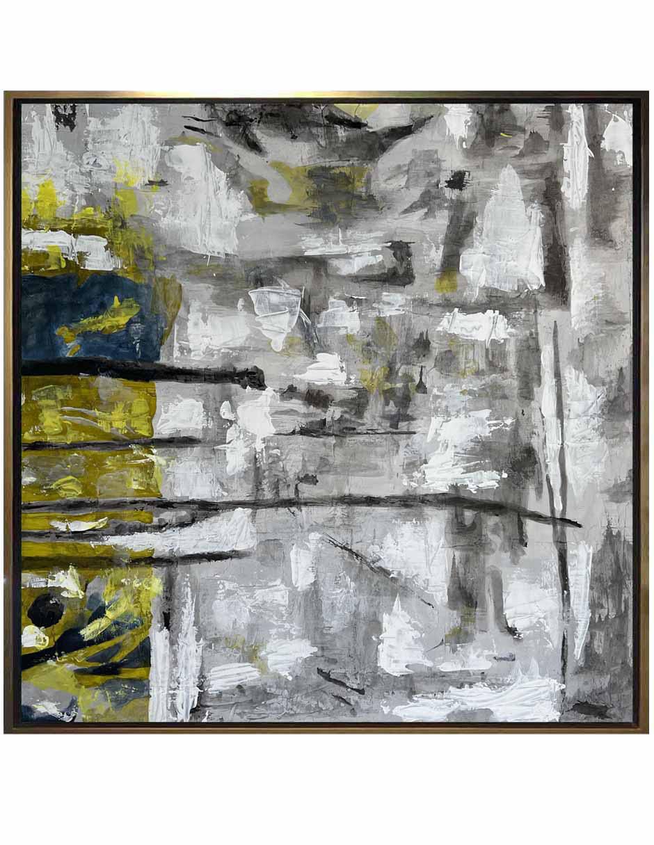 Pintura técnica abstracta