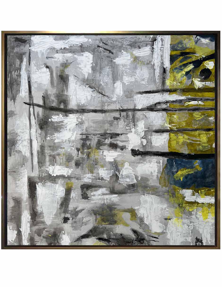 Pintura técnica abstracta 2