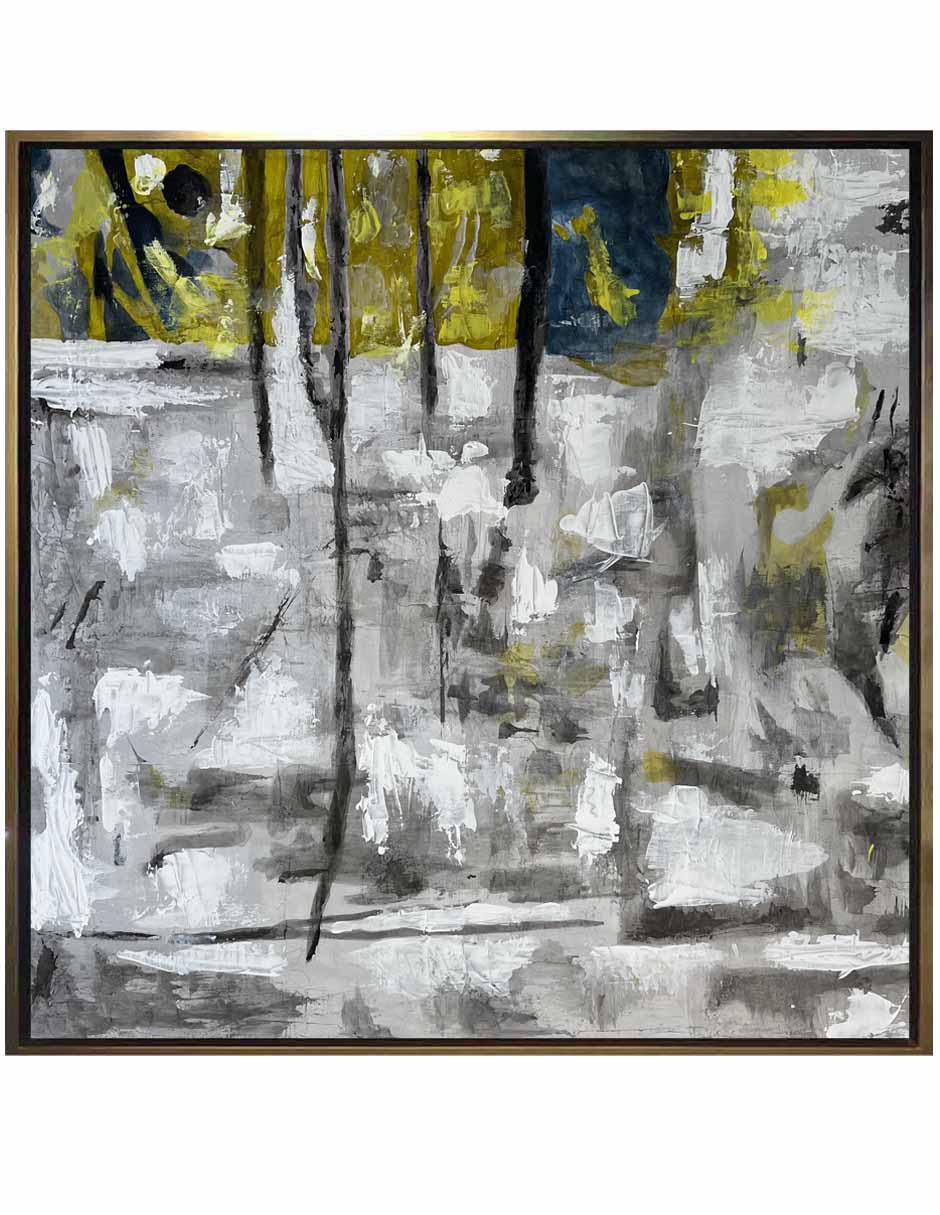 Pintura técnica abstracta 4