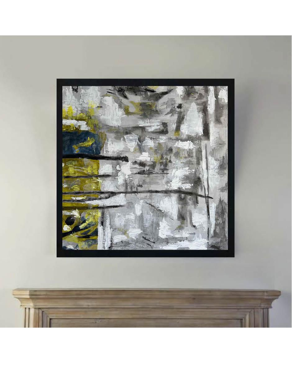 Pintura técnica abstracta 5