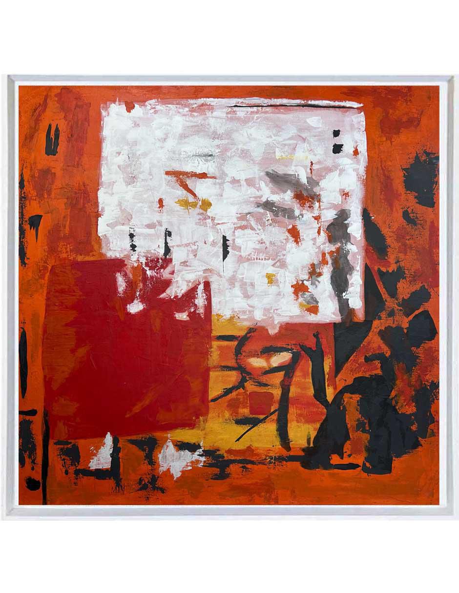 Pintura técnica abstracta 4 vistas Pintura técnica abstracta 4 vistas