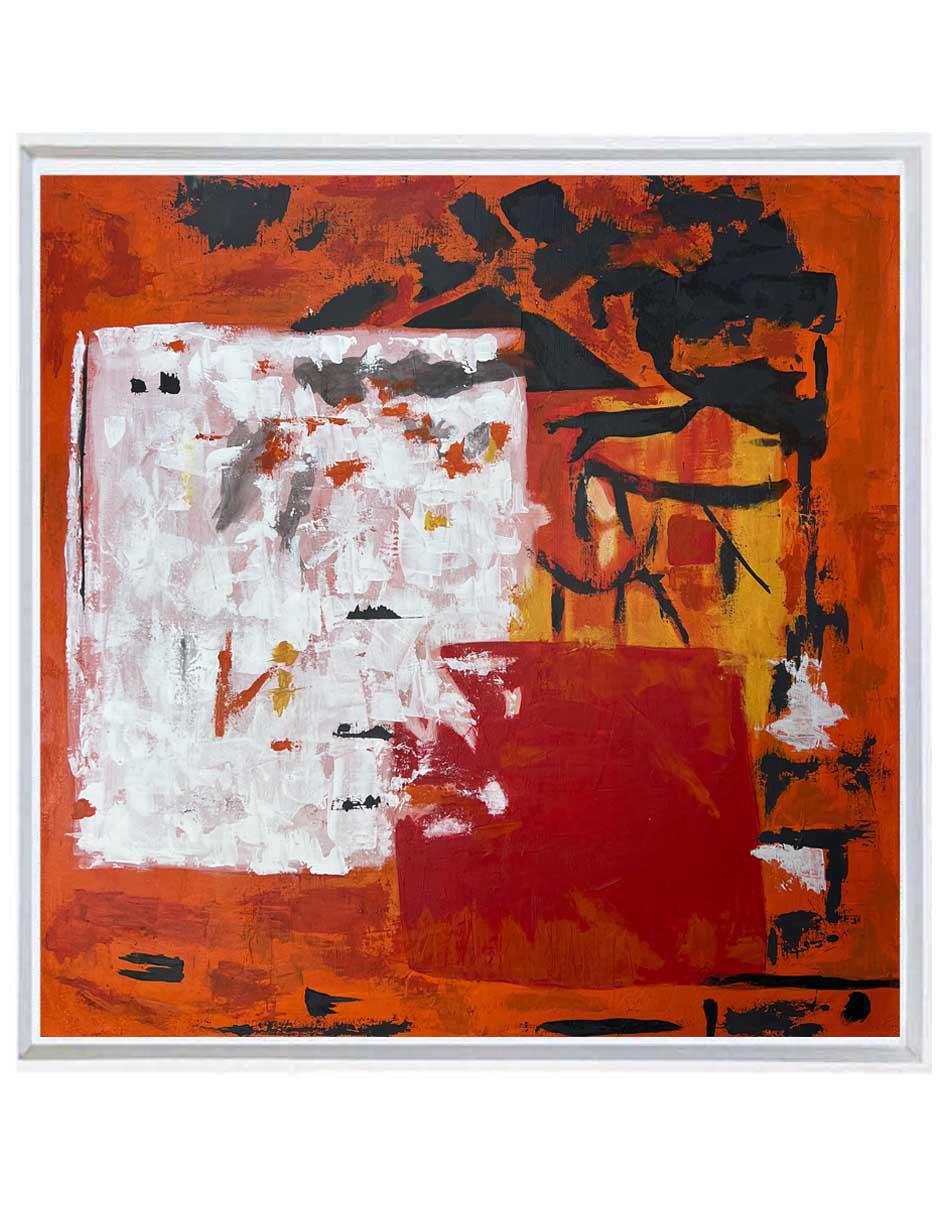 Pintura técnica abstracta 4 vistas 2