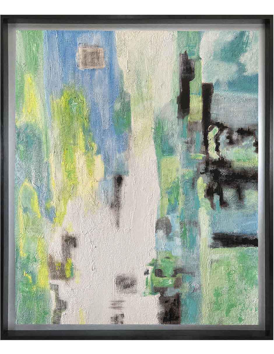 Pintura técnica abstracta 4