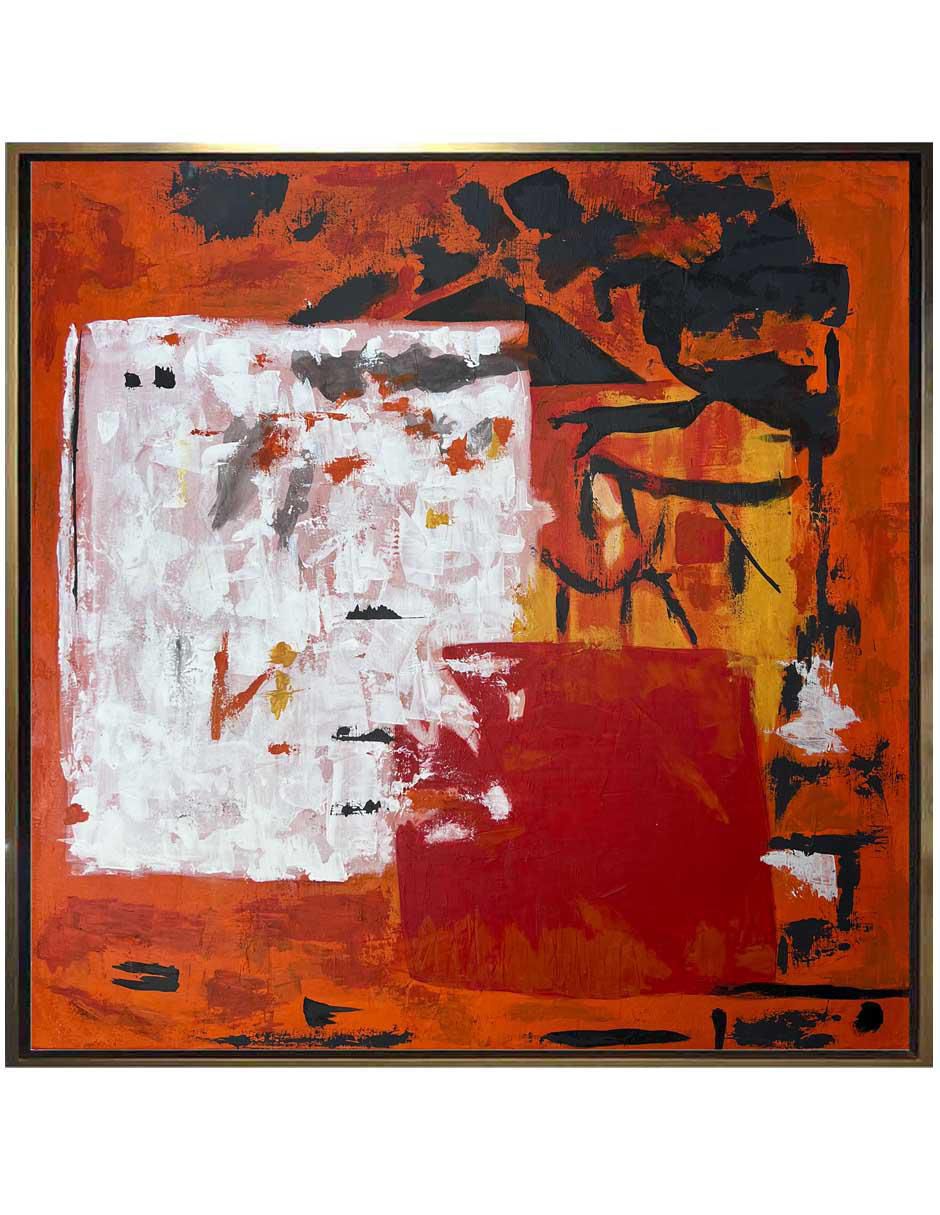 Pintura técnica abstracta 4 vistas 2