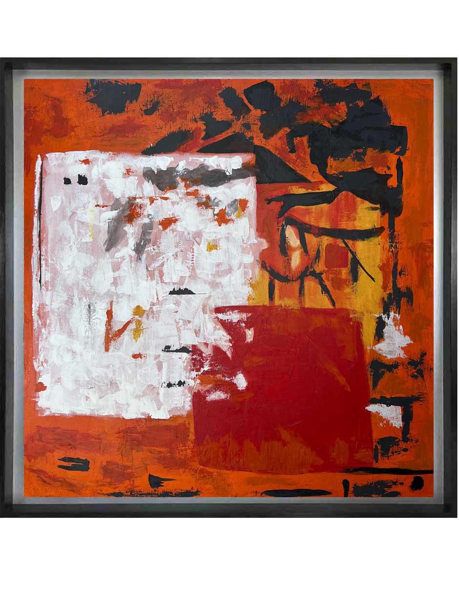 Pintura técnica abstracta
