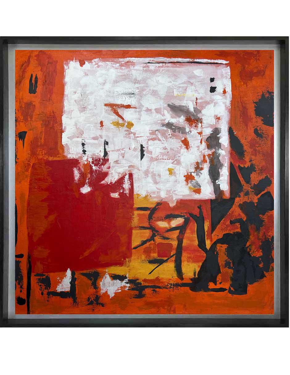 Pintura técnica abstracta 2
