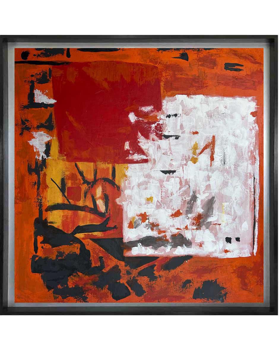 Pintura técnica abstracta 3