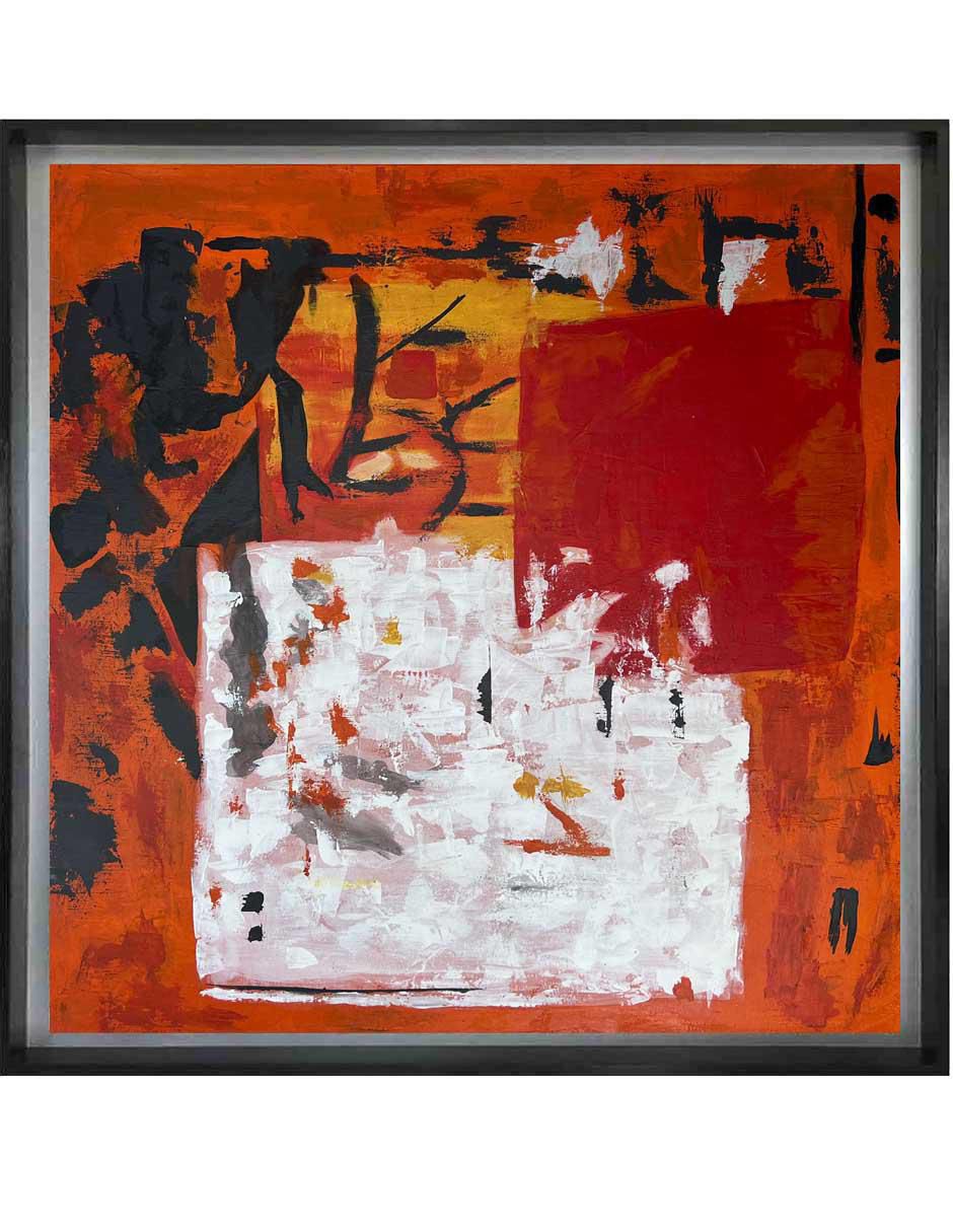 Pintura técnica abstracta 4