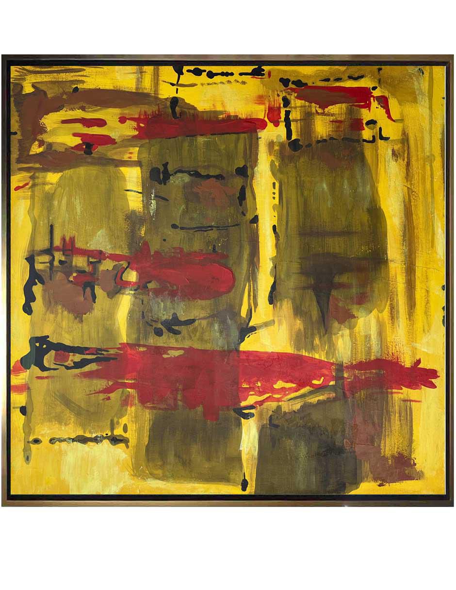 Pintura técnica abstracta 4