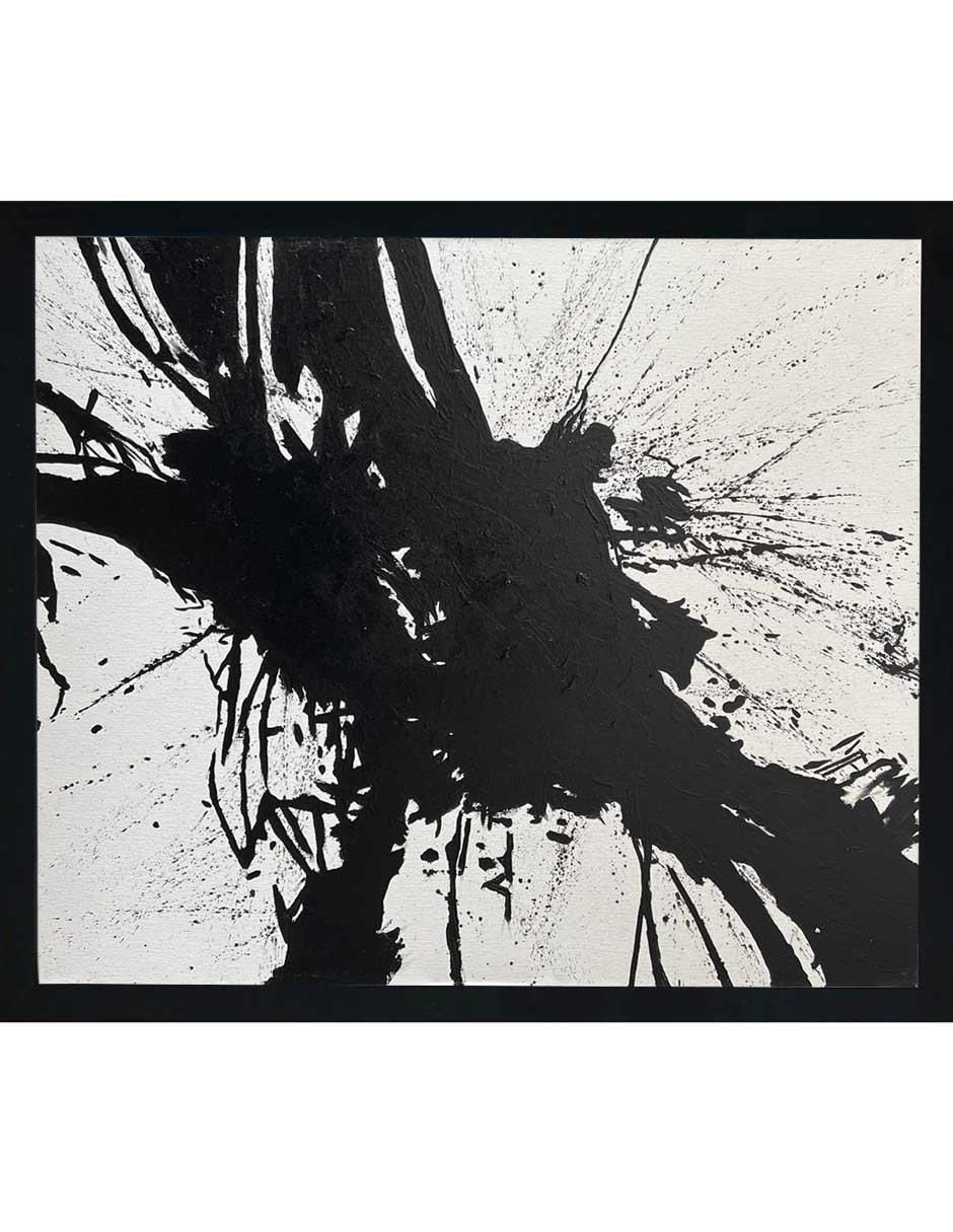 Pintura técnica abstracta 4 vistas 2