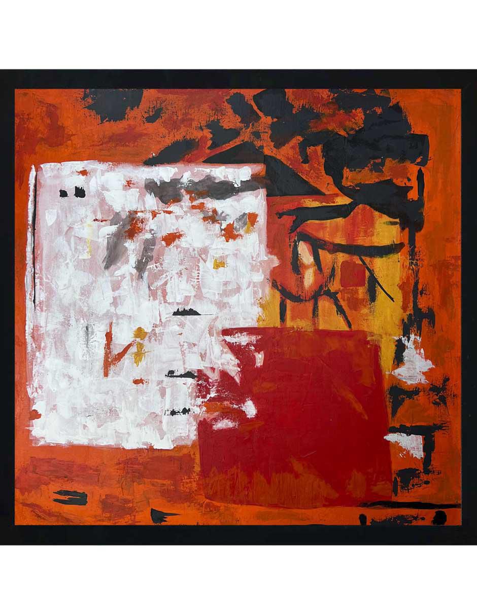 Pintura técnica abstracta 2