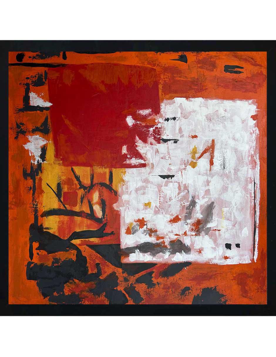 Pintura técnica abstracta 4