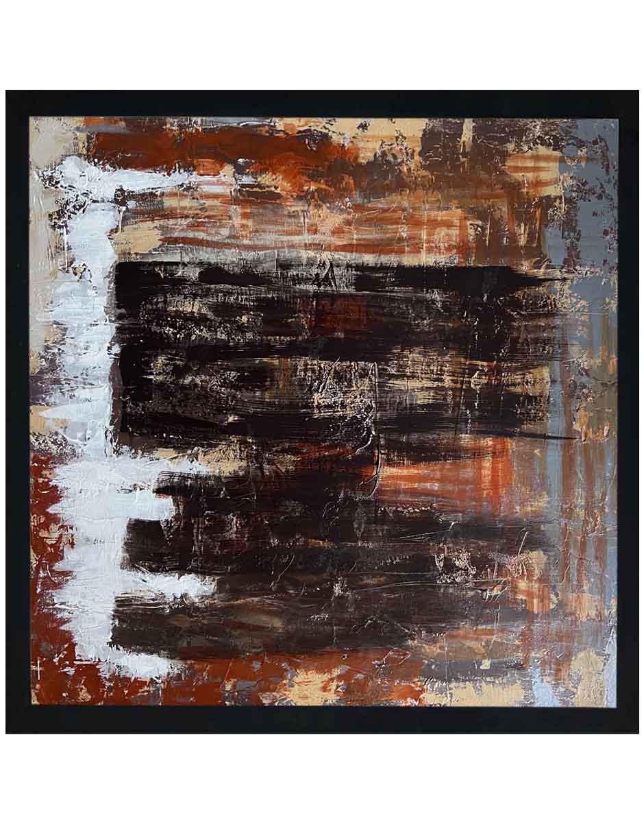Pintura técnica abstracta 2