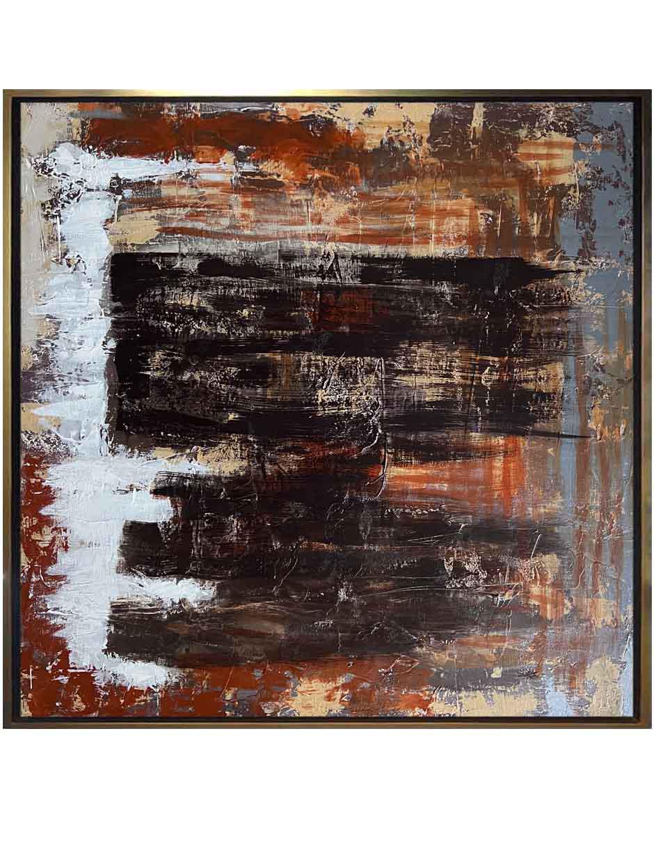 Pintura técnica abstracta