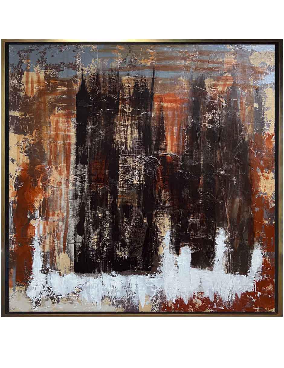 Pintura técnica abstracta 2