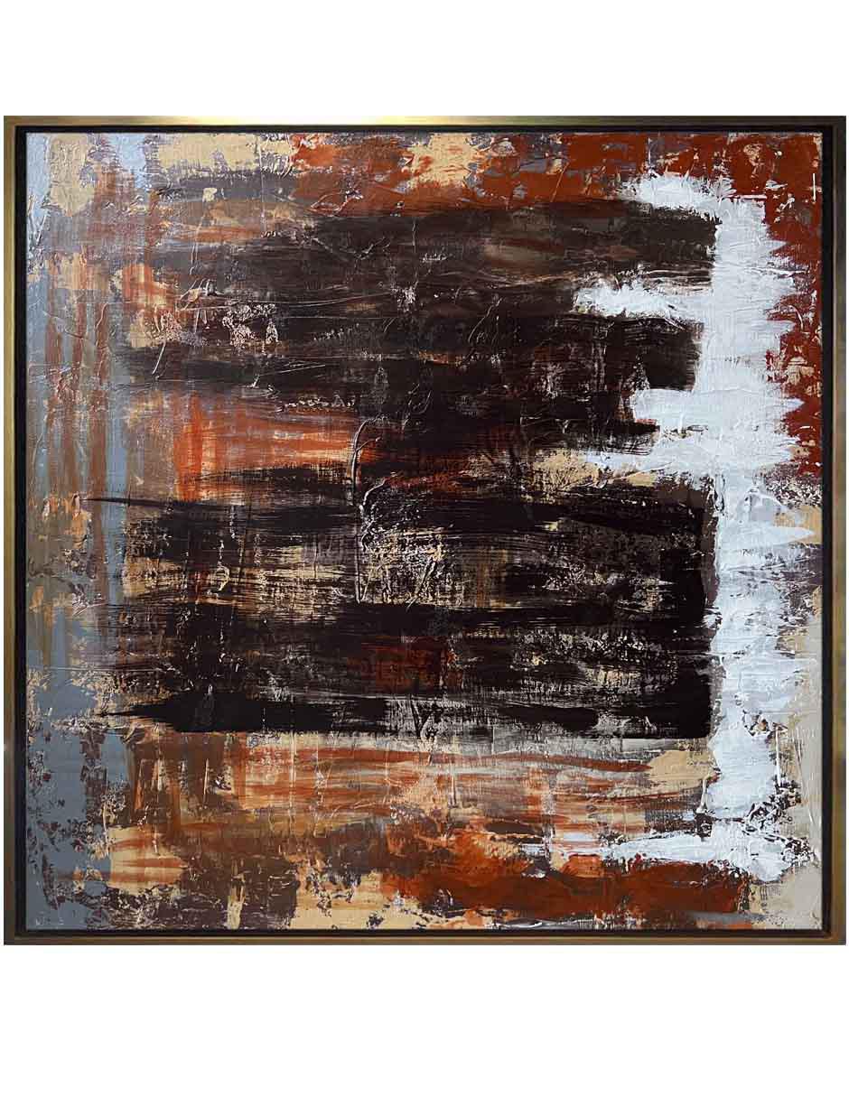 Pintura técnica abstracta 4