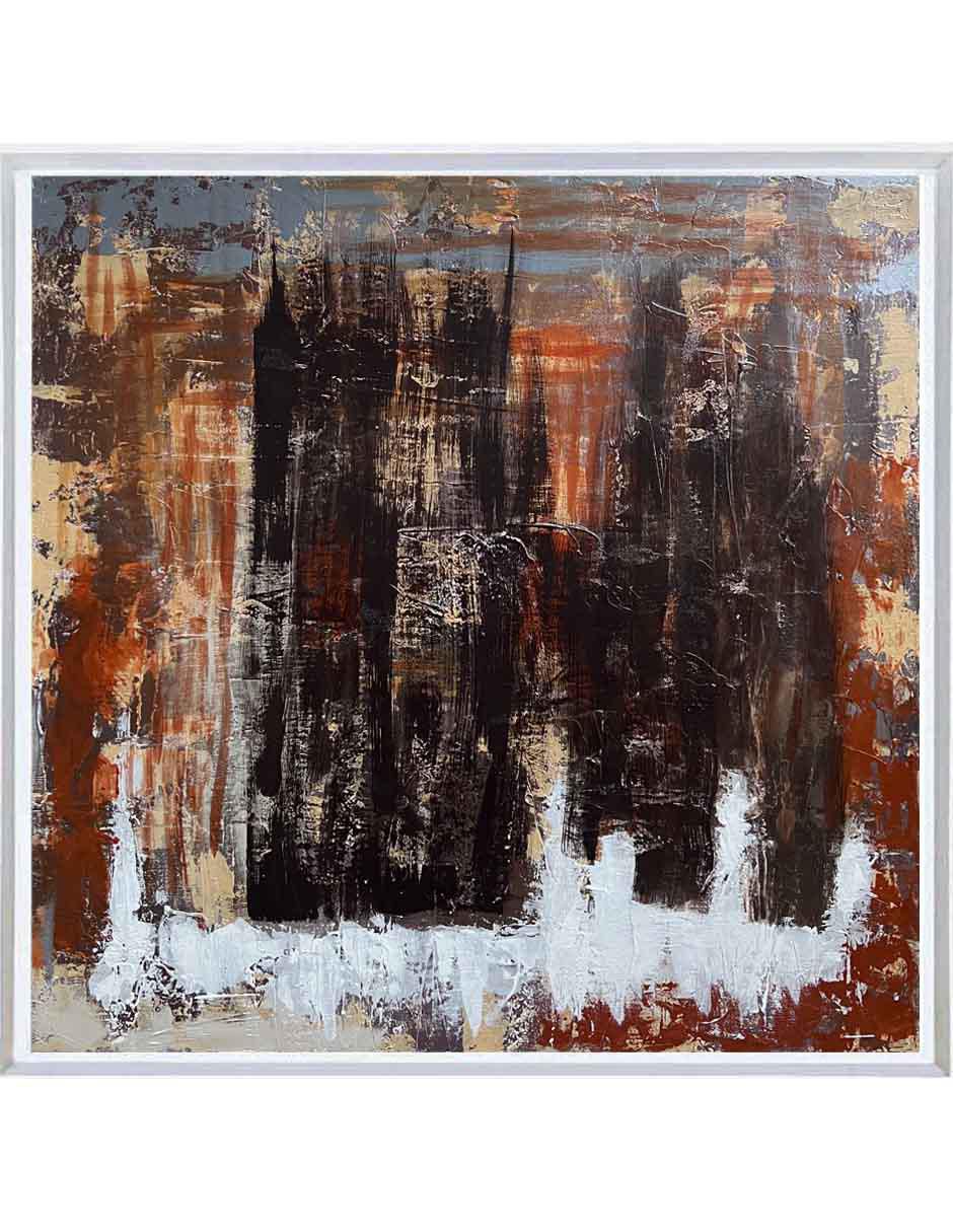 Pintura técnica abstracta