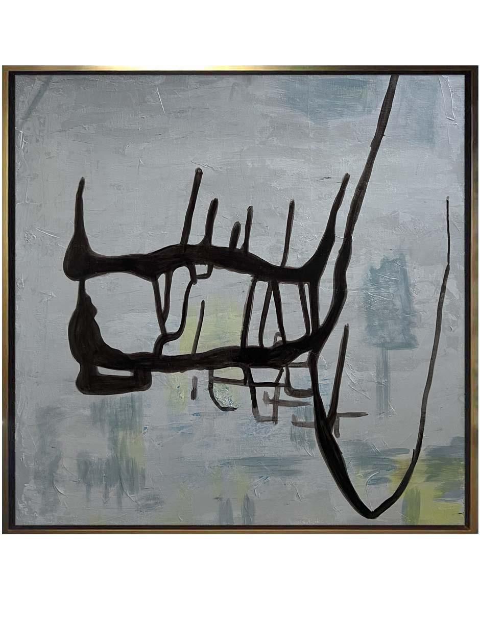 Pintura técnica abstracta