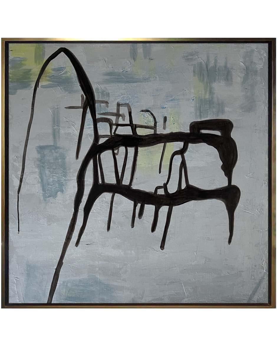 Pintura técnica abstracta 3