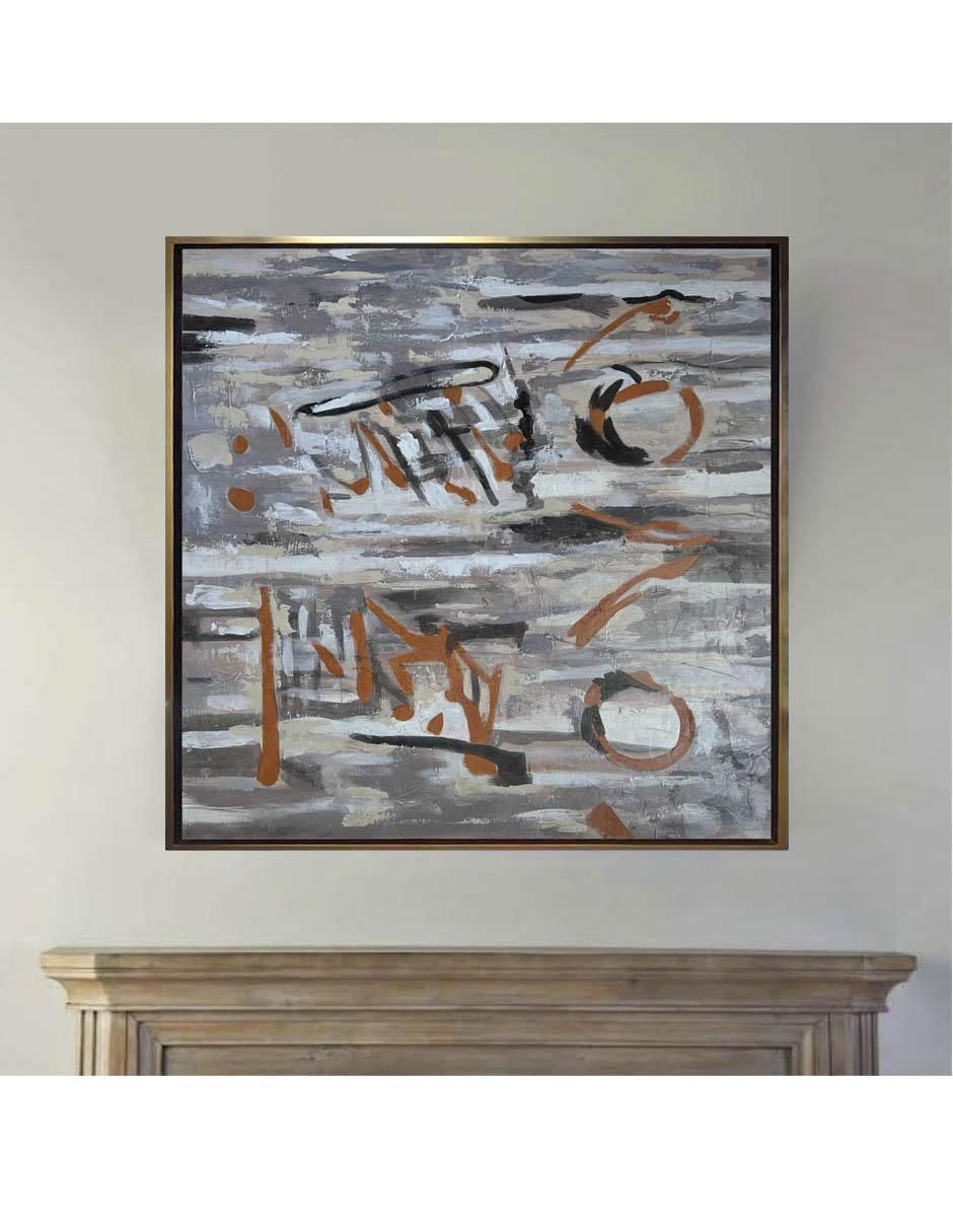 Pintura de 4 vistas abstractos 5