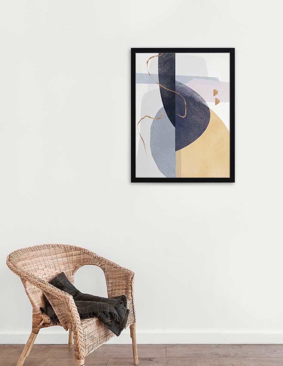 Litografía Abstracción técnica impresión 3