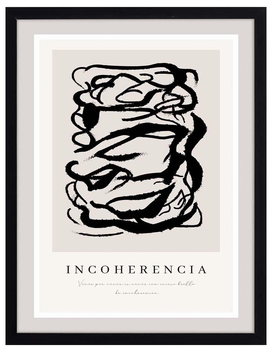 Litografía Siluetas en Línea técnica impresión