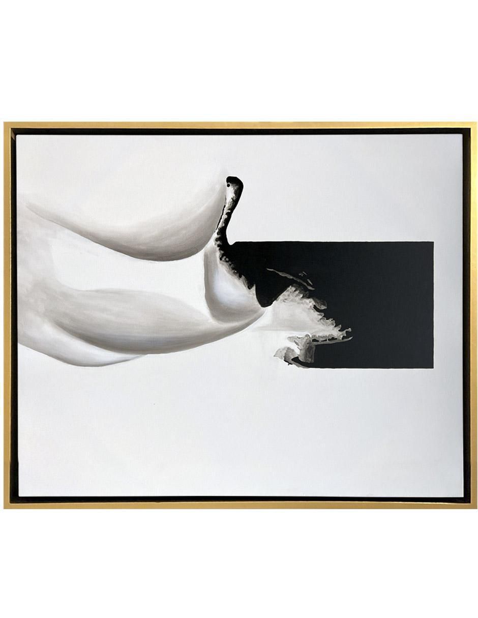 Pintura Blanco y negro técnica acrílico 2