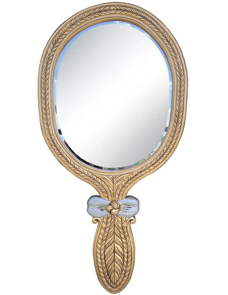Espejo ovalado Lune Art Aallery estilo clásico tradicional