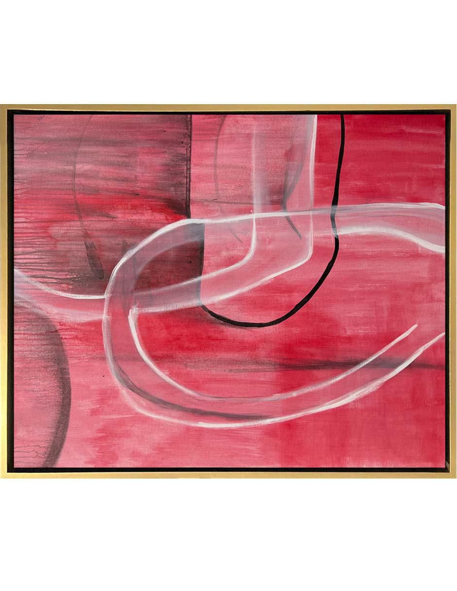 Pintura Divine Red técnica acrílico 3