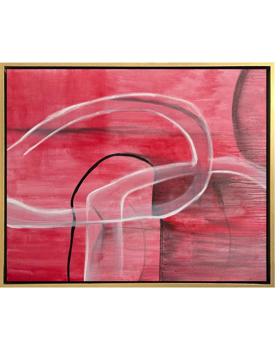 Pintura Divine Red técnica acrílico 4