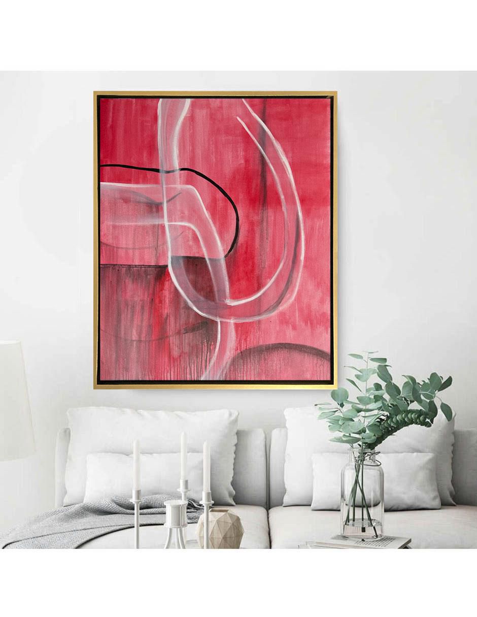 Pintura Divine Red técnica acrílico 7