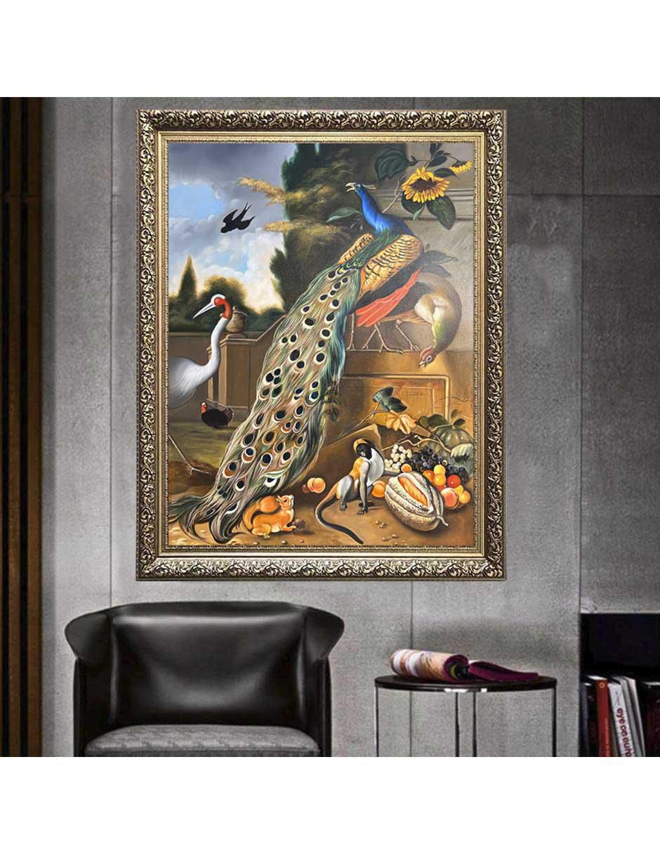 Pintura Las Mascotas de la Reina técnica óleo AnimalArt 3