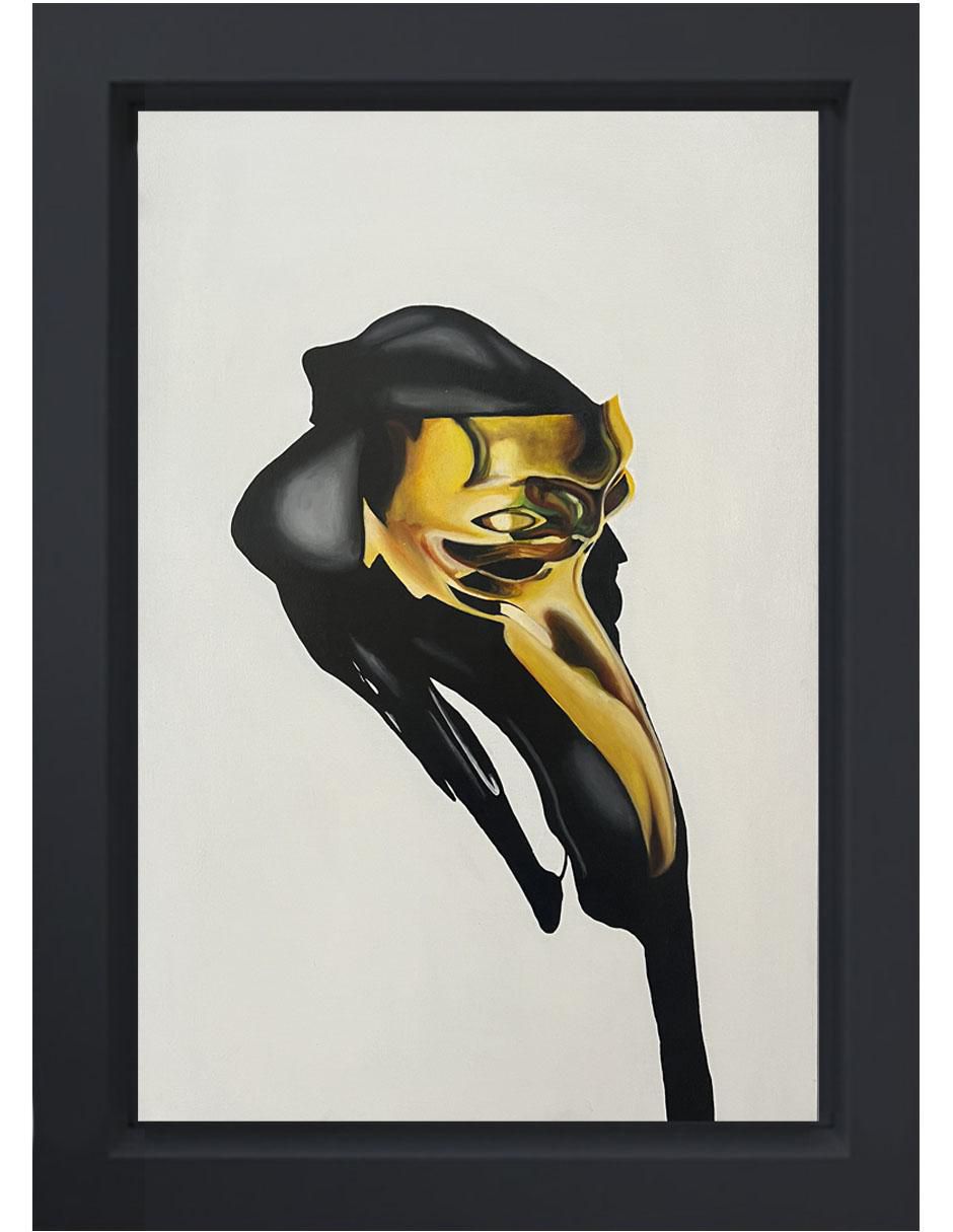 Pintura The Mask técnica acrílico Mileniart