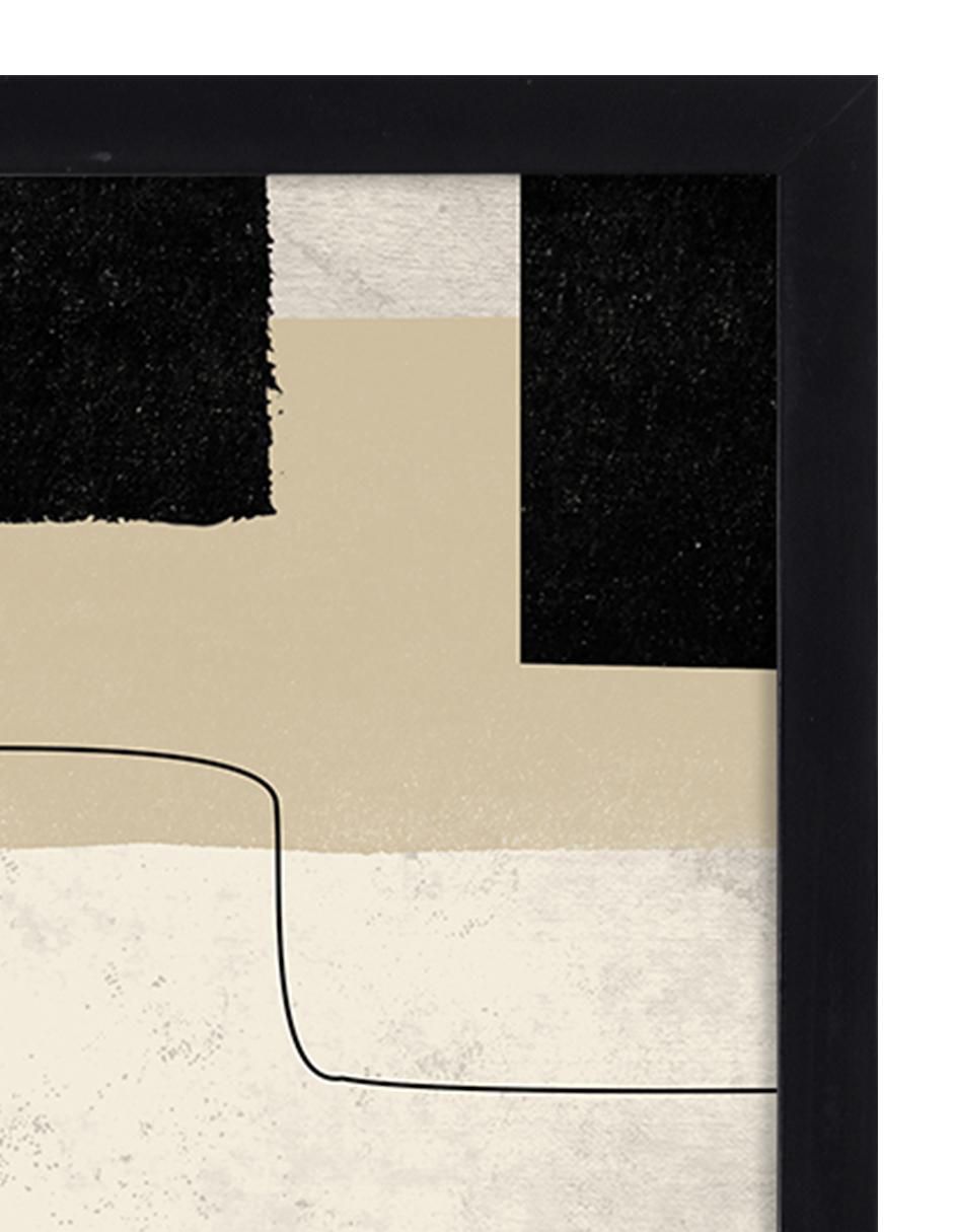 Litografía Abstracción técnica impresión 4
