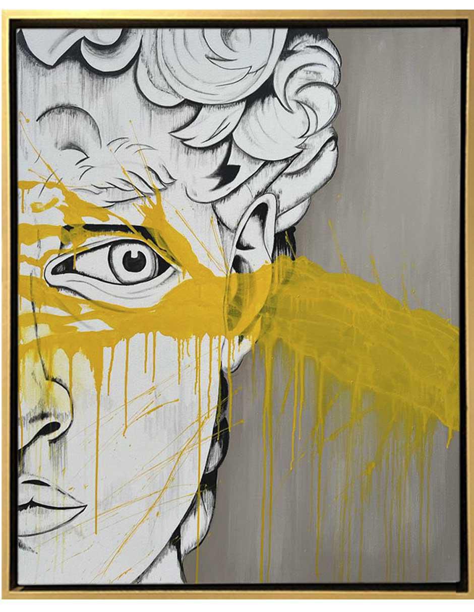Pintura David Oro técnica mixta Pintura David Oro técnica mixta