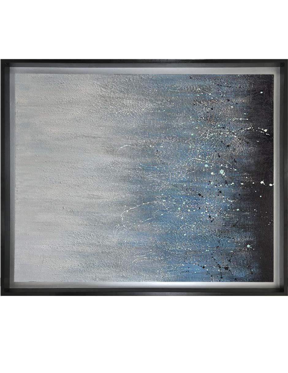 Pintura Rain técnica mixta 4