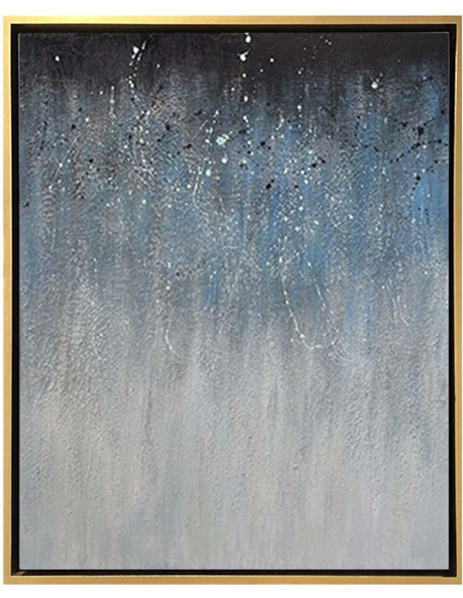 Pintura Rain técnica mixta 2