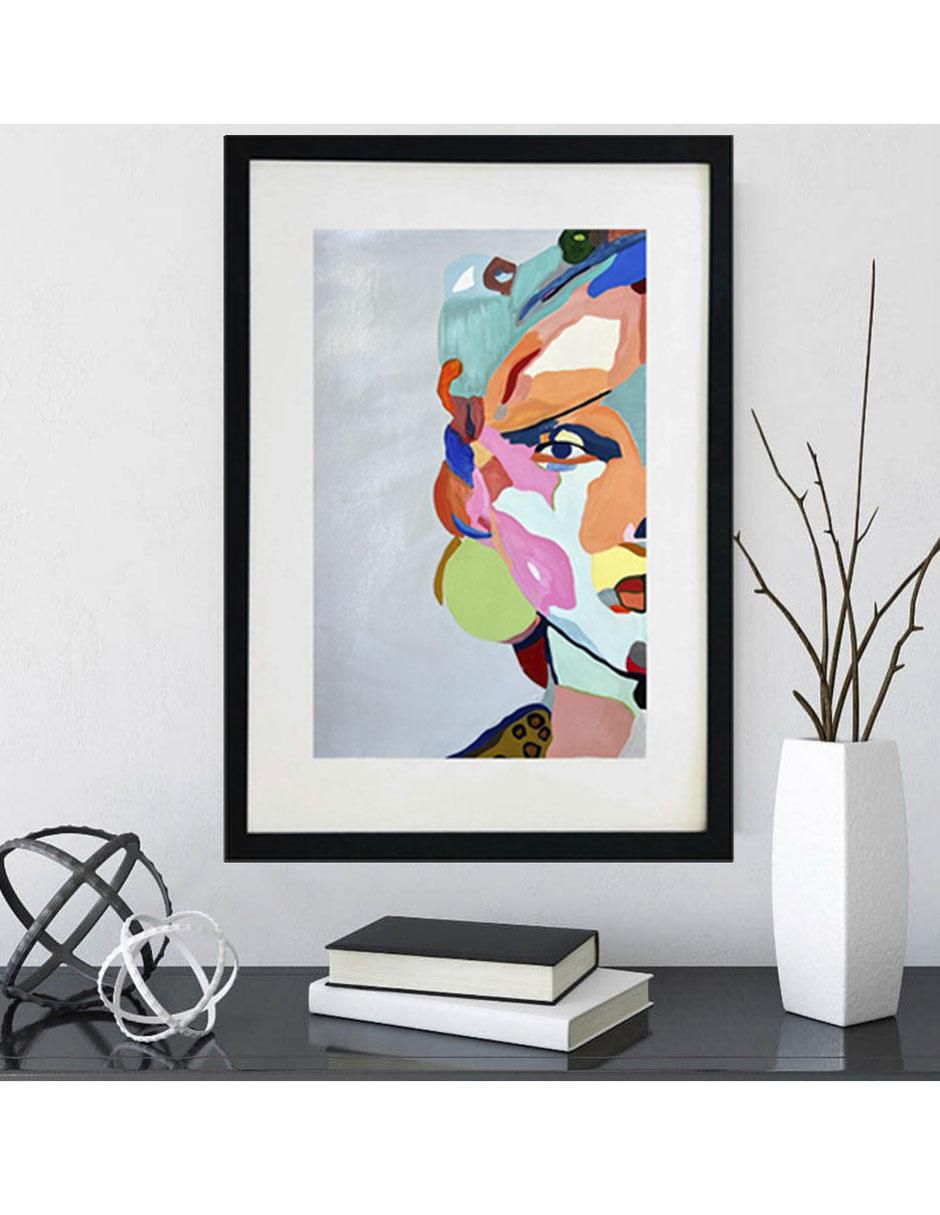 Pintura María técnica acrílico 2