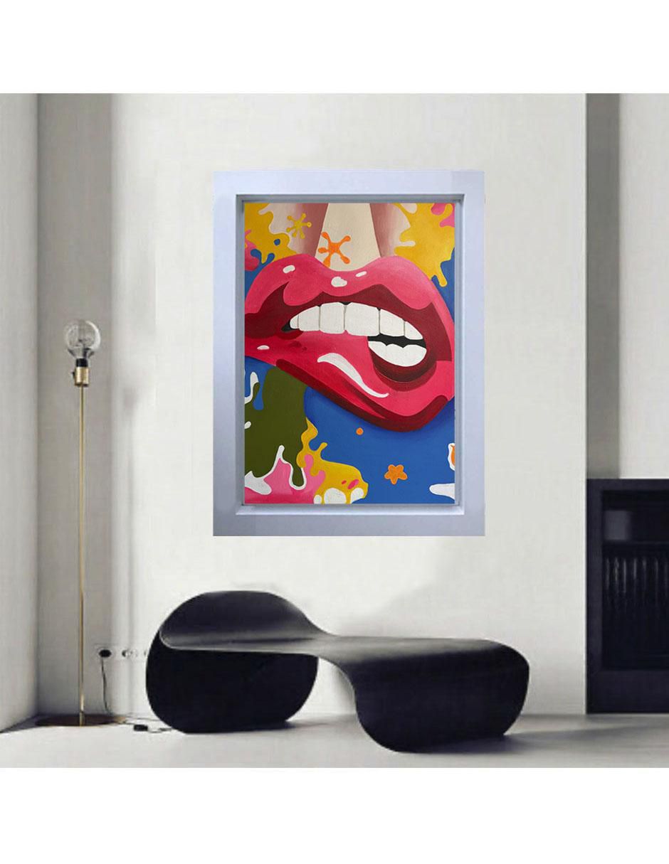 Pintura Pleasure técnica acrílico 3